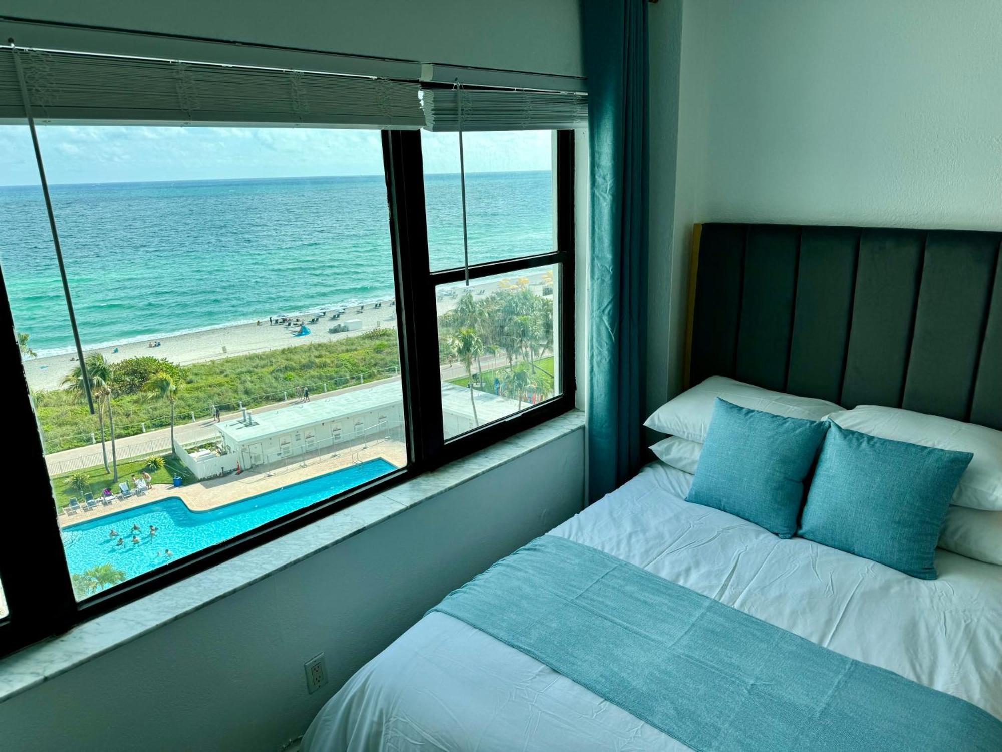 Directly On The Beach With Pool & Ocean View Miami Beach Exterior foto