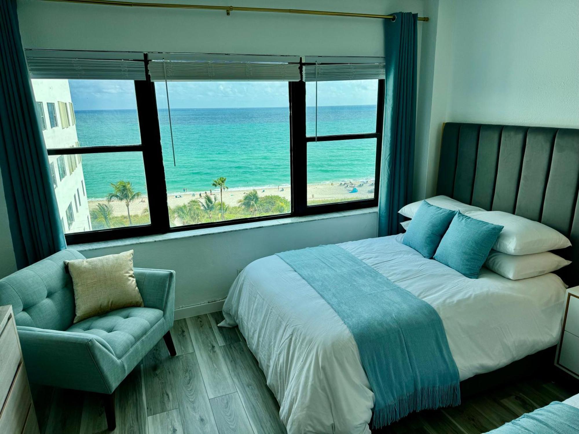 Directly On The Beach With Pool & Ocean View Miami Beach Exterior foto